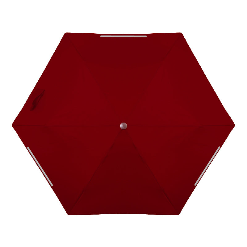Canopy | Reflective Maroon Red